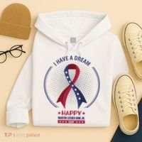 Happy Martin Luther King Jr Day USA Hoodie thumb 4