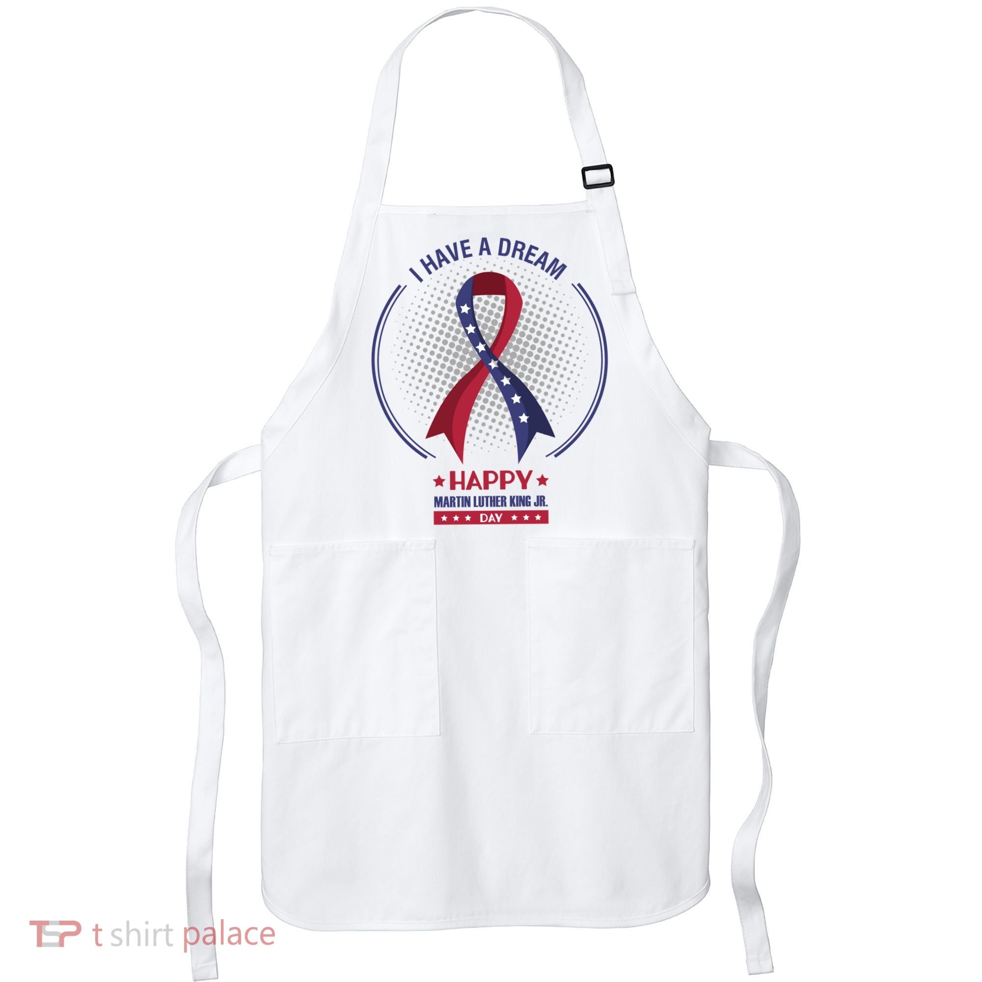 Happy Martin Luther King Jr Day USA Apron