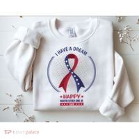 Happy Martin Luther King Jr Day USA Sweatshirt thumb 2