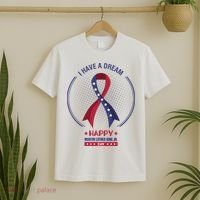 Happy Martin Luther King Jr Day USA T-Shirt thumb 2