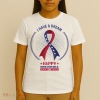 Happy Martin Luther King Jr Day USA T-Shirt thumb 4
