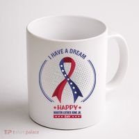Happy Martin Luther King Jr Day USA Coffee Mug thumb 1