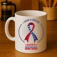 Happy Martin Luther King Jr Day USA Coffee Mug thumb 4