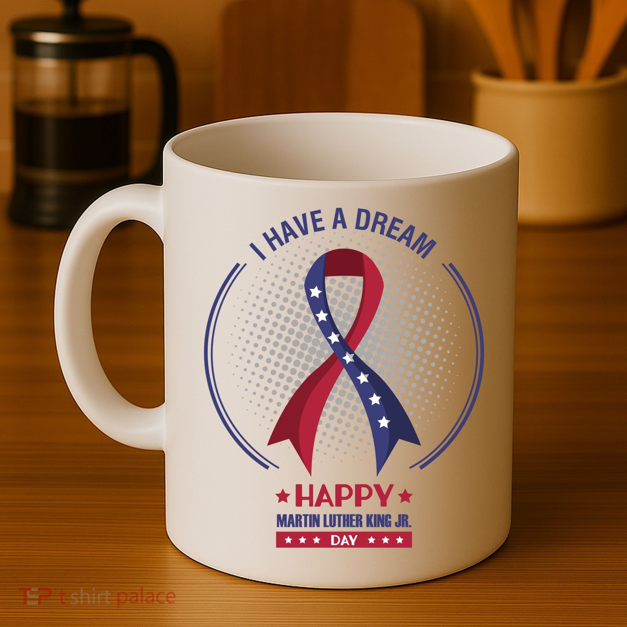 Happy Martin Luther King Jr Day USA Coffee Mug