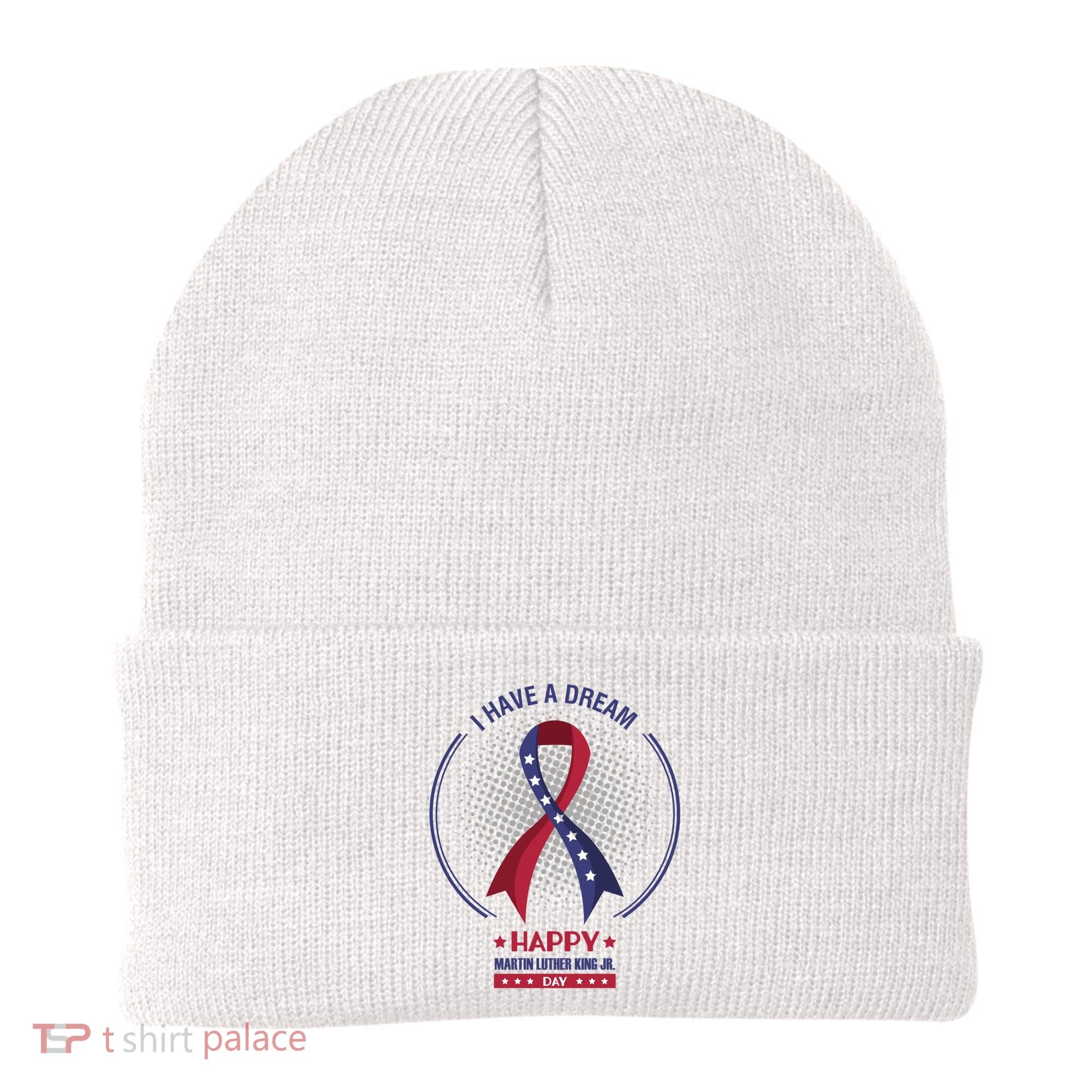 Happy Martin Luther King Jr Day USA Beanie
