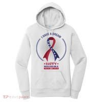 Happy Martin Luther King Jr Day USA Women's Hoodie thumb 0