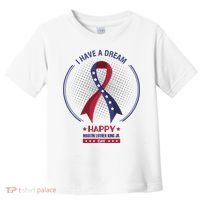 Happy Martin Luther King Jr Day USA Toddler T-Shirt thumb 0