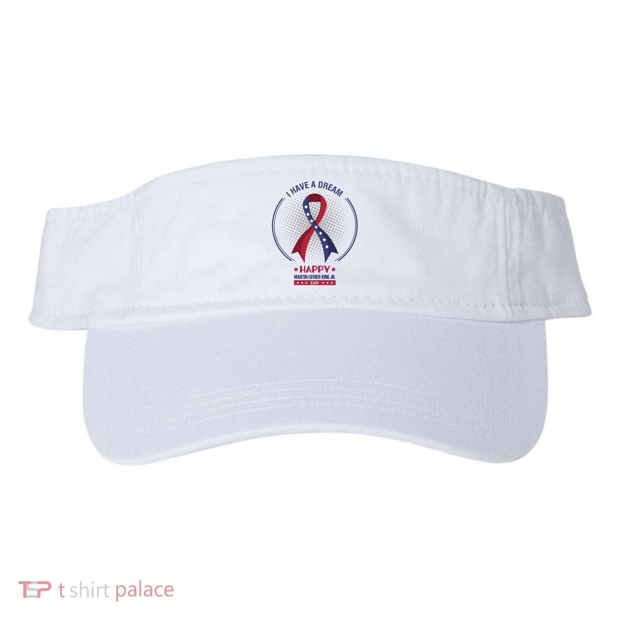 Happy Martin Luther King Jr Day USA Visor