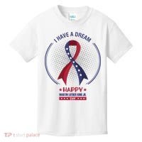 Happy Martin Luther King Jr Day USA Kids T-Shirt thumb 0