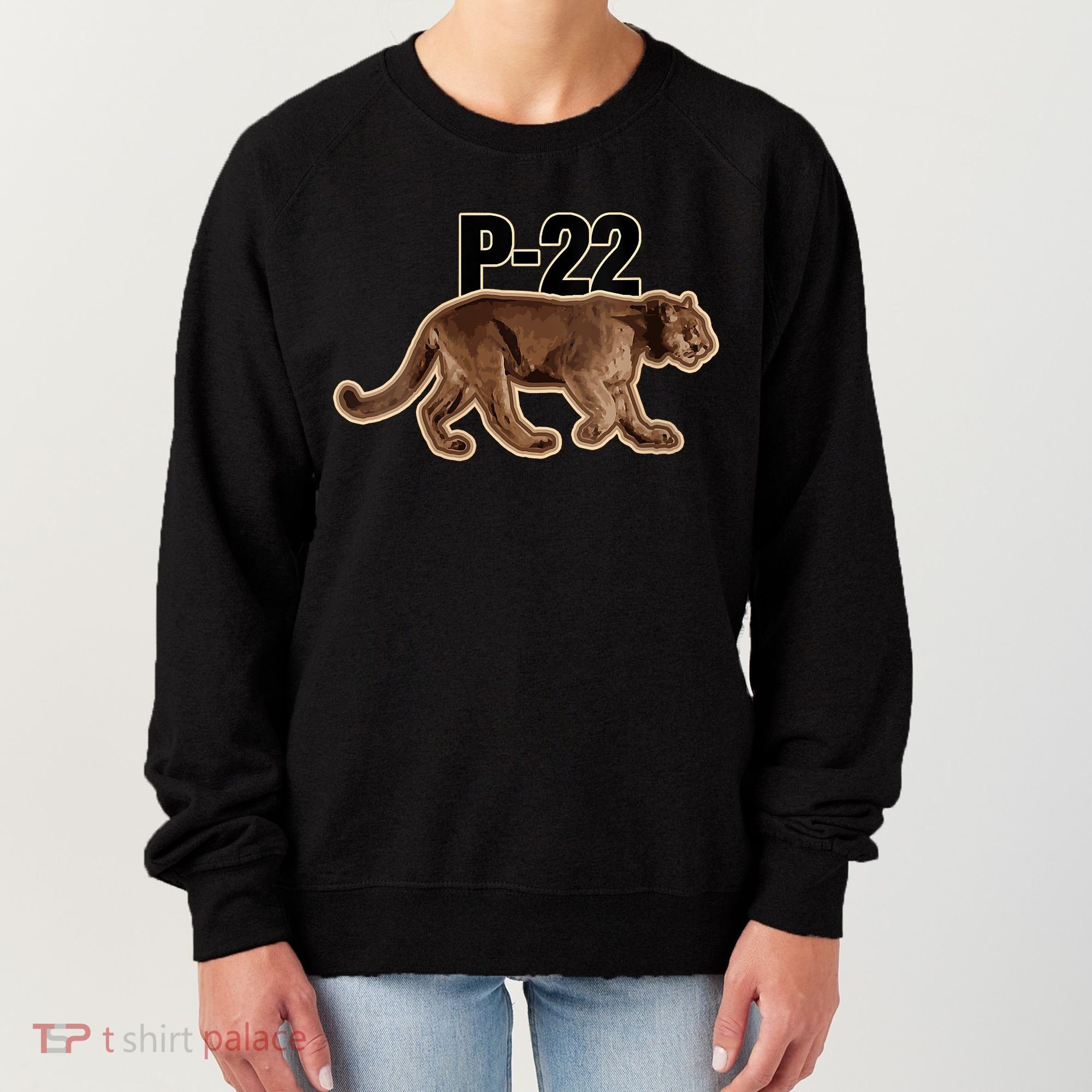 Hollywood Mountain Lion P22 Los Angeles Cougar Women's Sweatshirt