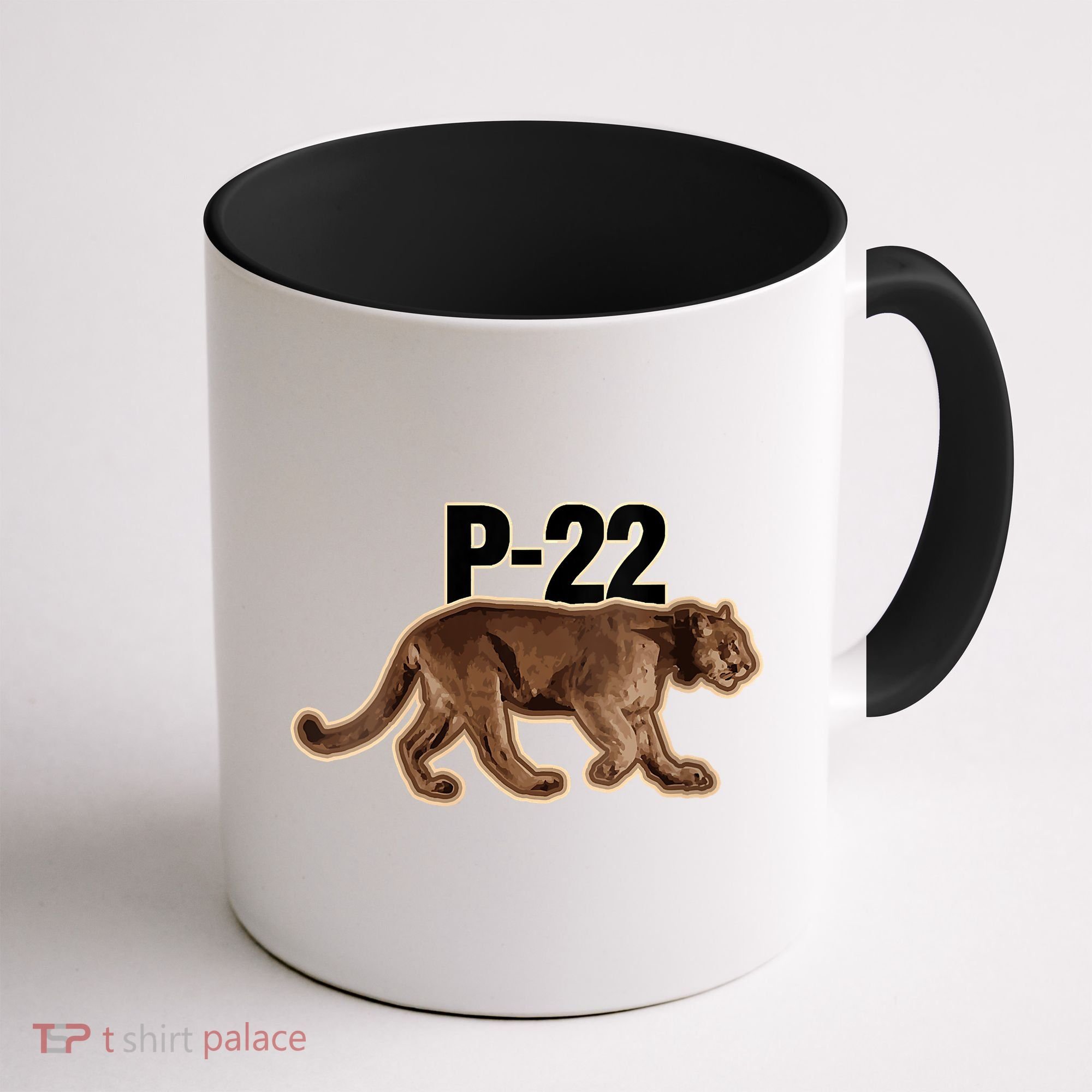 Hollywood Mountain Lion P22 Los Angeles Cougar Coffee Mug