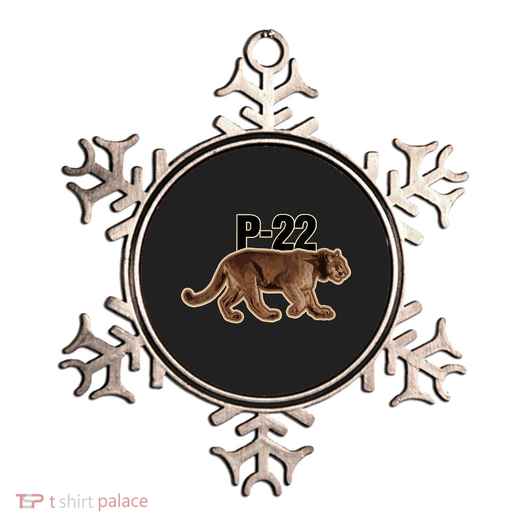 Hollywood Mountain Lion P22 Los Angeles Cougar Ornament