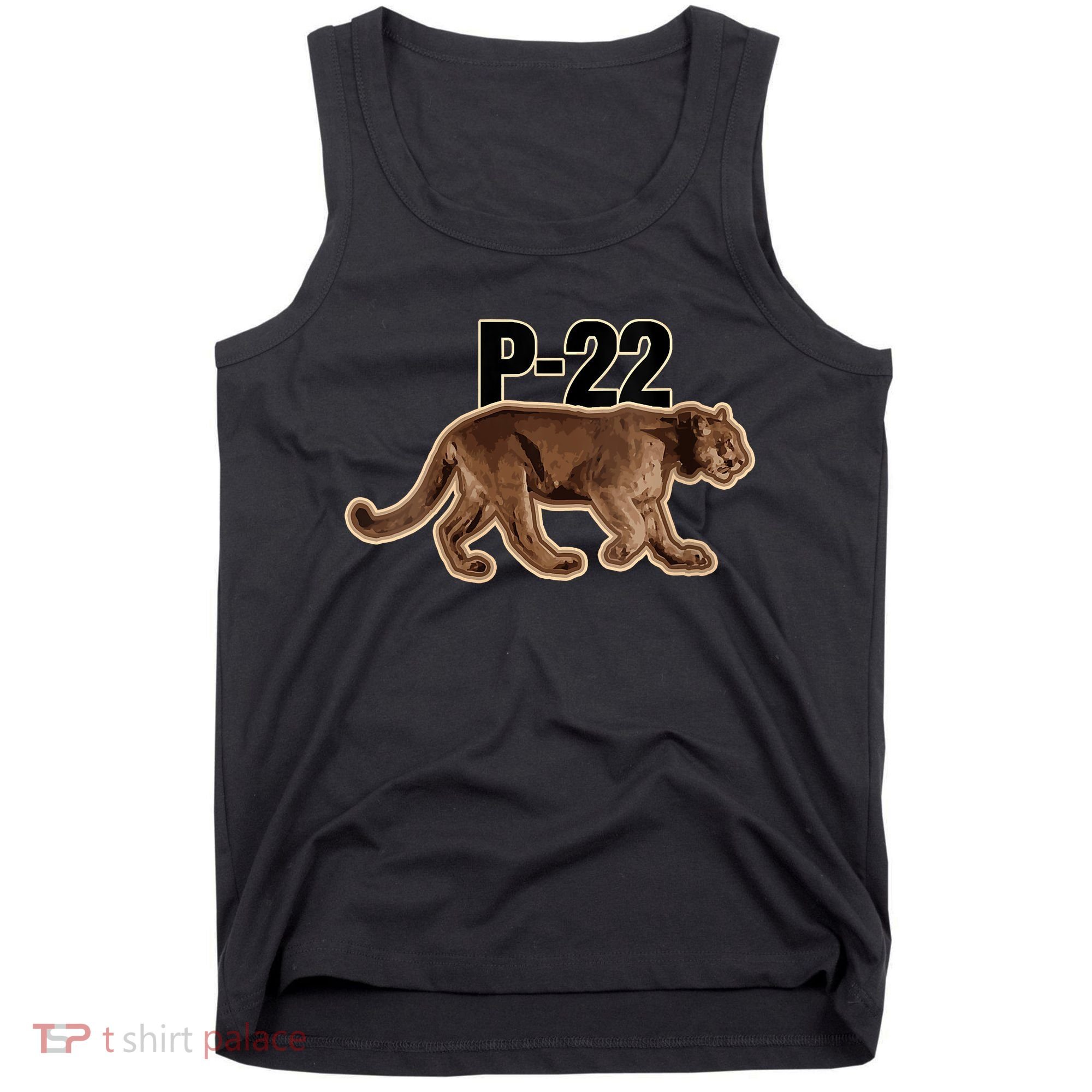 Hollywood Mountain Lion P22 Los Angeles Cougar Tank Top
