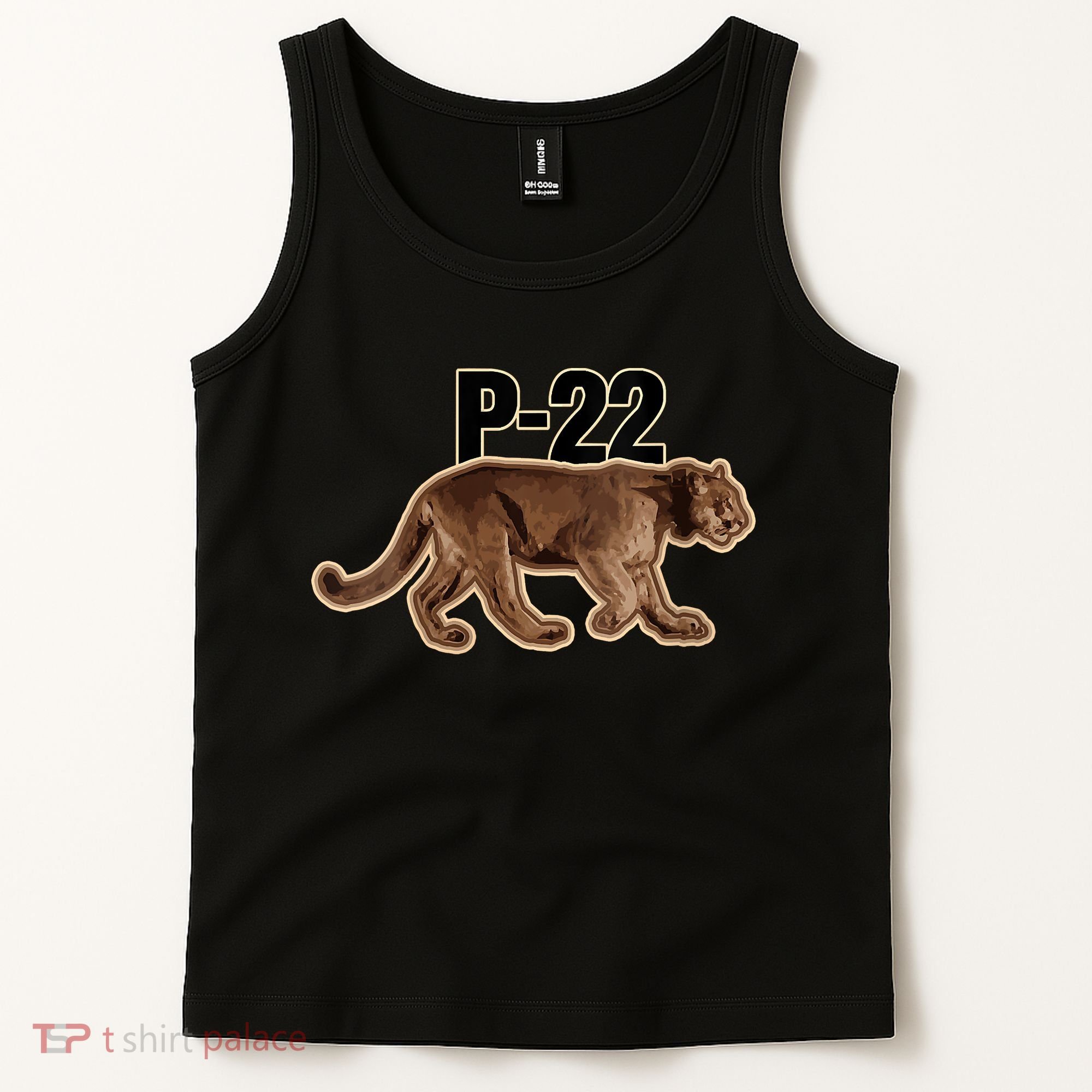 Hollywood Mountain Lion P22 Los Angeles Cougar Tank Top