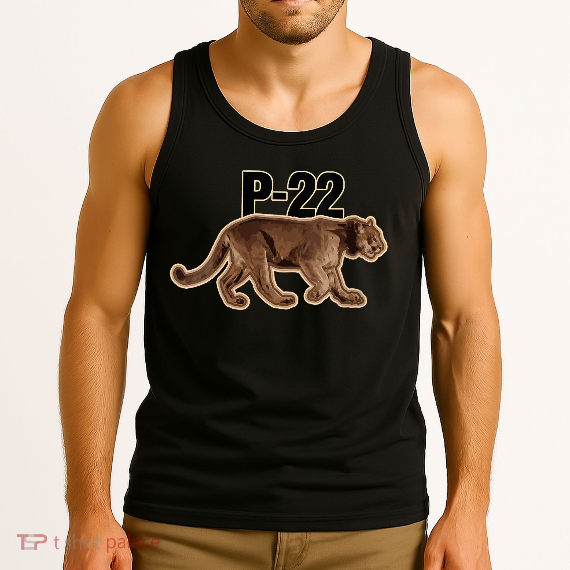 Hollywood Mountain Lion P22 Los Angeles Cougar Tank Top