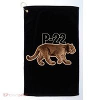 Hollywood Mountain Lion P22 Los Angeles Cougar Golf Towel thumb 0