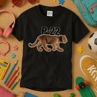 Hollywood Mountain Lion P22 Los Angeles Cougar Kids T-Shirt thumb 3