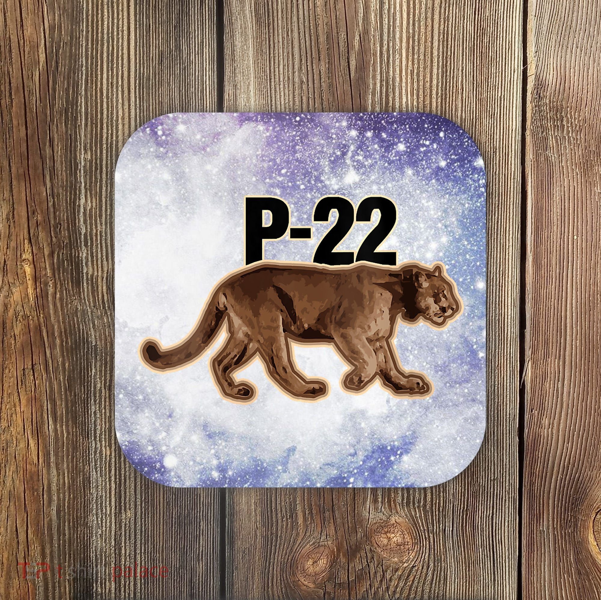 Hollywood Mountain Lion P22 Los Angeles Cougar Coaster