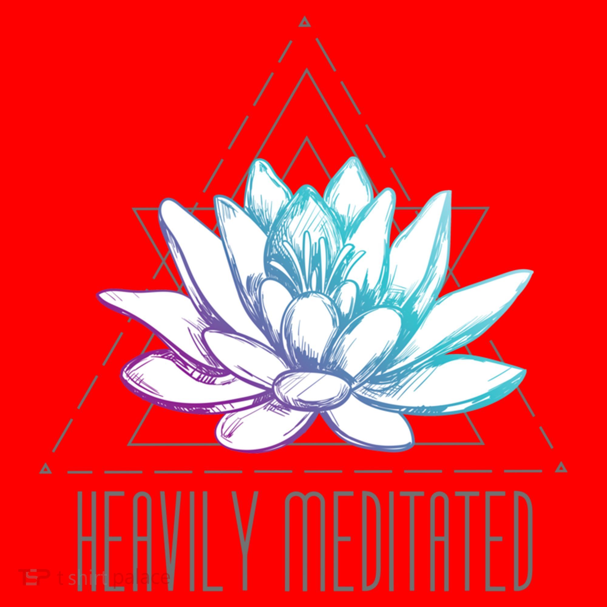 Heavily Meditated Lotus Minimalist Meditation Spiritual Gift Santa Hat