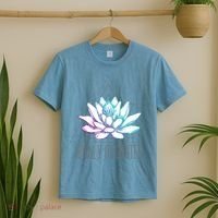 Heavily Meditated Lotus Minimalist Meditation Spiritual Gift T-Shirt thumb 2
