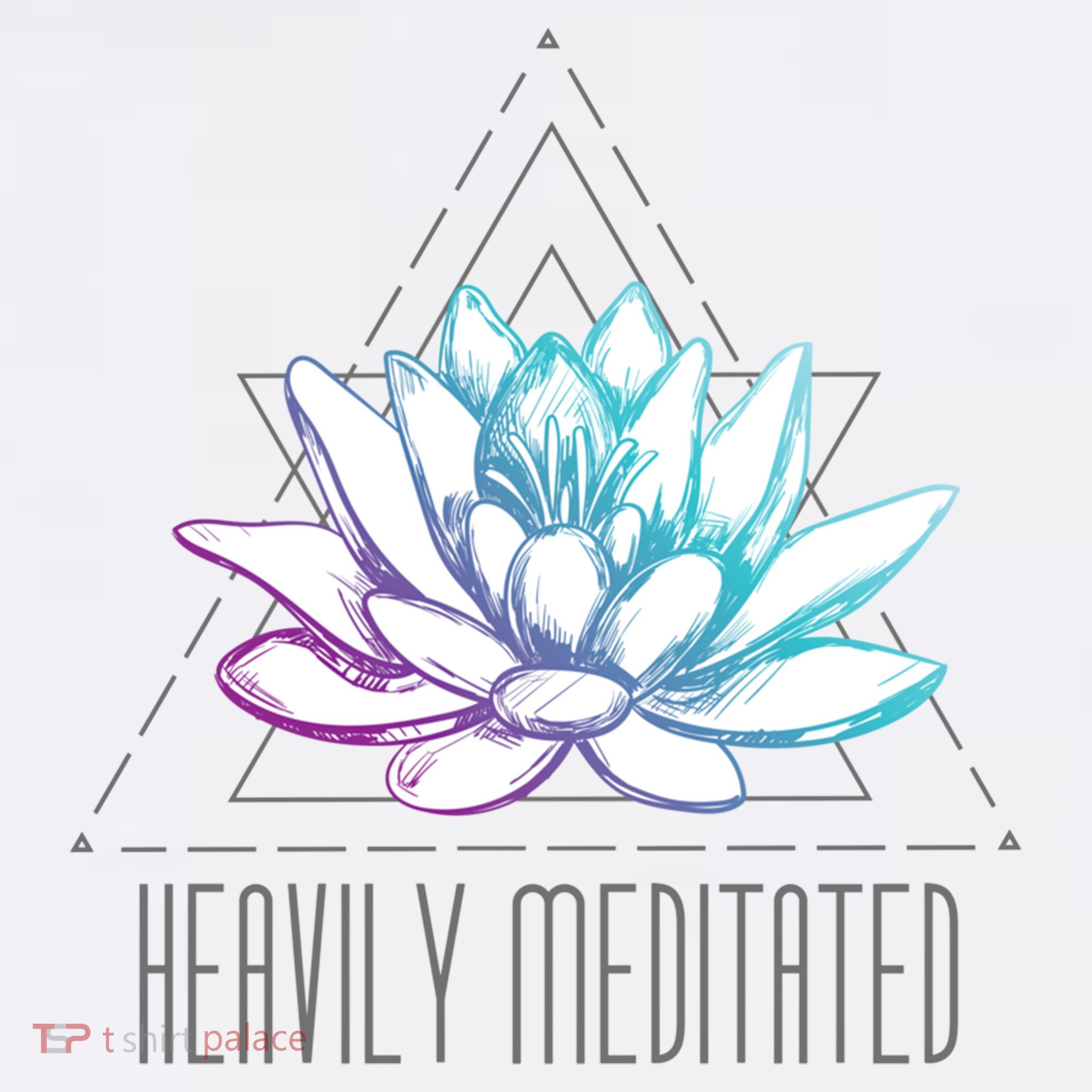Heavily Meditated Lotus Minimalist Meditation Spiritual Gift Baby Bodysuit