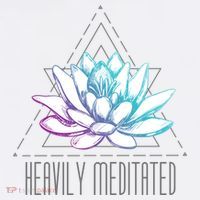 Heavily Meditated Lotus Minimalist Meditation Spiritual Gift Kids Sweatshirt thumb 2