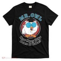 How Many Licks Does It Take Funny Owl Sarcastic T-Shirt thumb 0
