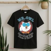How Many Licks Does It Take Funny Owl Sarcastic T-Shirt thumb 2