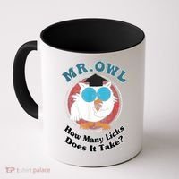 How Many Licks Does It Take Funny Owl Sarcastic Coffee Mug thumb 0