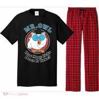How Many Licks Does It Take Funny Owl Sarcastic Pajama Set thumb 0