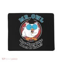 How Many Licks Does It Take Funny Owl Sarcastic Mousepad thumb 0