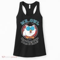 How Many Licks Does It Take Funny Owl Sarcastic Women's Tank Top thumb 0