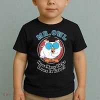 How Many Licks Does It Take Funny Owl Sarcastic Toddler T-Shirt thumb 2