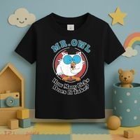 How Many Licks Does It Take Funny Owl Sarcastic Toddler T-Shirt thumb 3