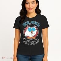 How Many Licks Does It Take Funny Owl Sarcastic Women's T-Shirt thumb 4