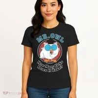 How Many Licks Does It Take Funny Owl Sarcastic Women's T-Shirt thumb 4