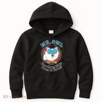 How Many Licks Does It Take Funny Owl Sarcastic Kids Hoodie thumb 0