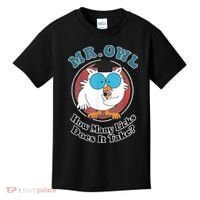 How Many Licks Does It Take Funny Owl Sarcastic Kids T-Shirt thumb 0