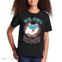 How Many Licks Does It Take Funny Owl Sarcastic Kids T-Shirt thumb 2