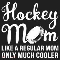 Hockey Mom Like A Regular Mom Only Much Cooler Hockey Player Gift Women's Sweatshirt thumb 2
