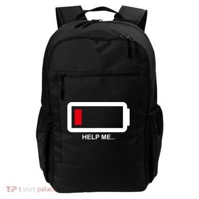 Help Me Low Battery Backpack
