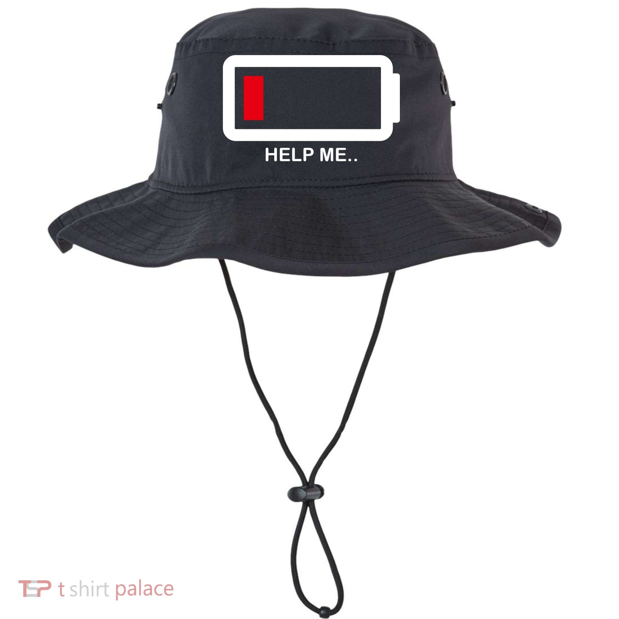 Help Me Low Battery Bucket Hat