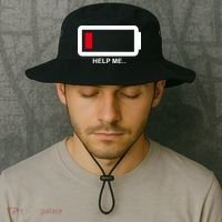 Help Me Low Battery Bucket Hat thumb 2