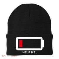 Help Me Low Battery Beanie thumb 0