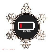 Help Me Low Battery Ornament thumb 0