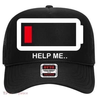 Help Me Low Battery Hat