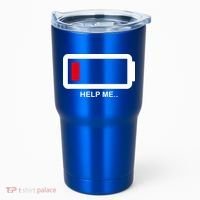 Help Me Low Battery Tumbler thumb 0