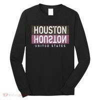 Houston Mirrored Logo Long Sleeve Shirt thumb 0