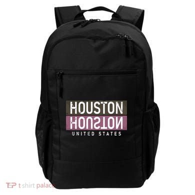 Houston Mirrored Logo Backpack