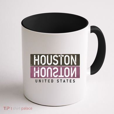 Houston Mirrored Logo Coffee Mug back